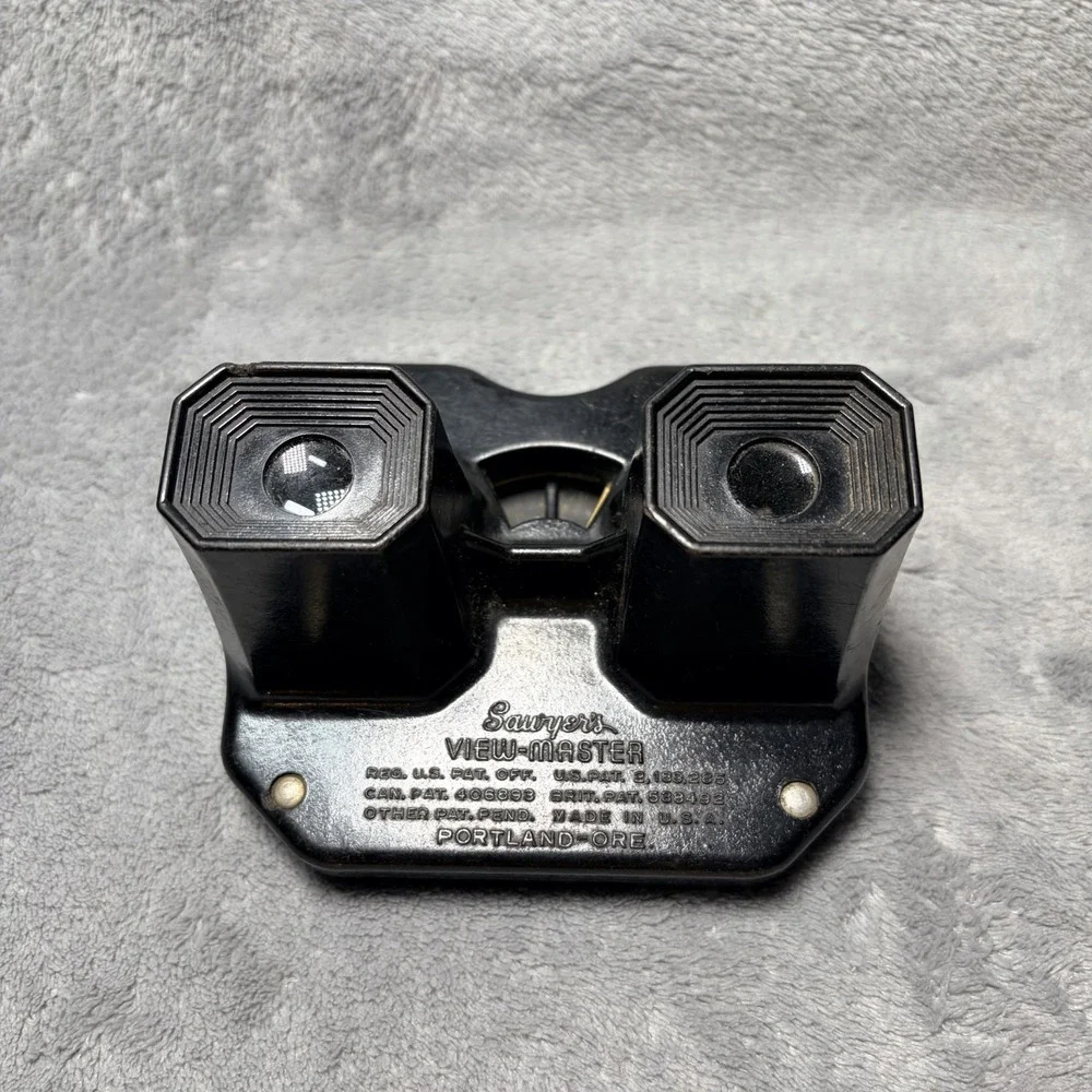 Vintage Sawyer's View-Master Black Viewer - Made In USA